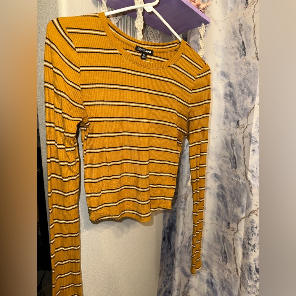 Fashion Nova Stripped top